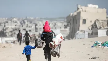 a guerra, que foi retomada na semana passada após um breve cessar-fogo, já resultou na morte de mais de 50 mil palestinos ao longo de 17 meses